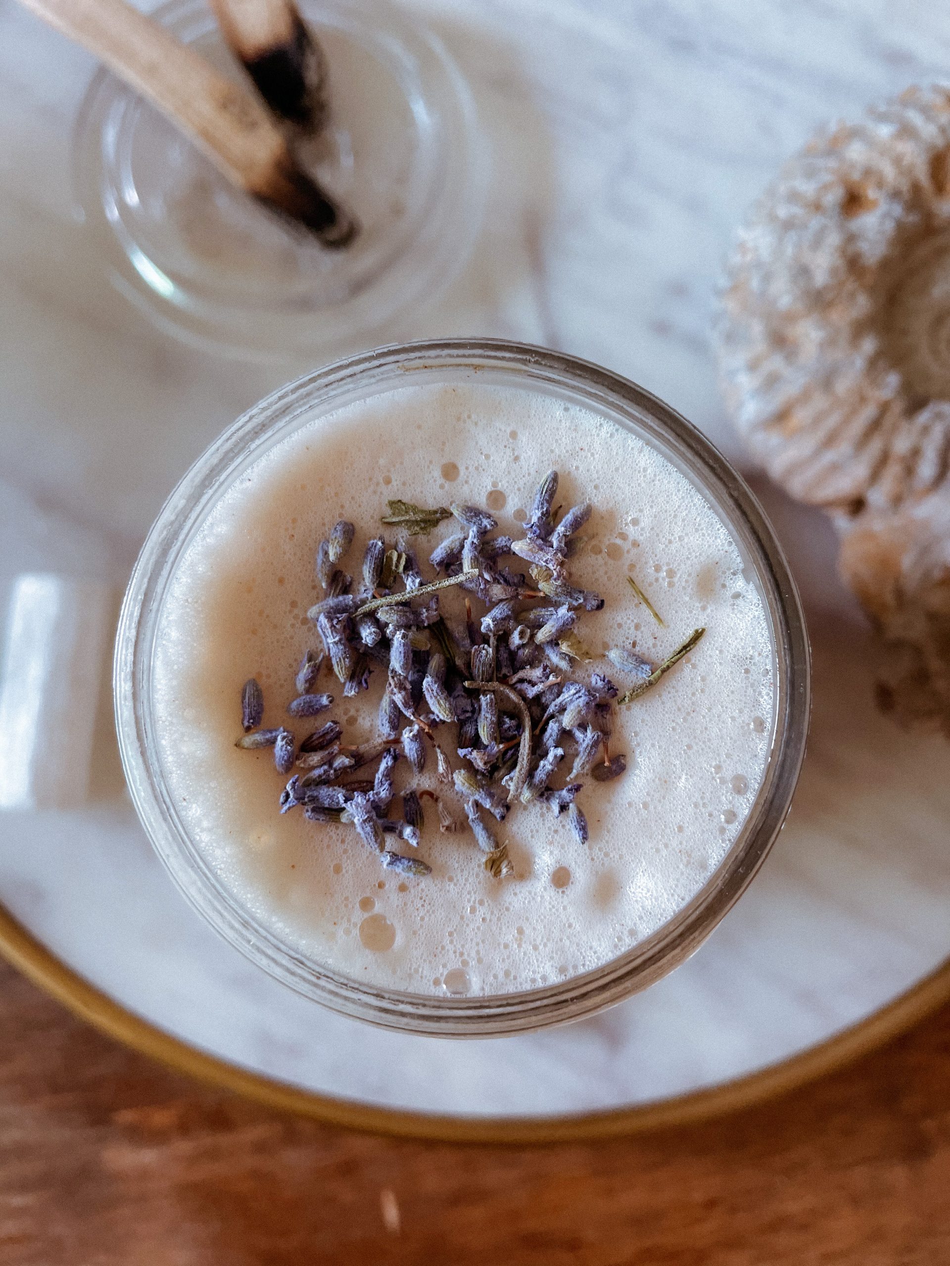 Lavender Dandy Blend Latte Recipe