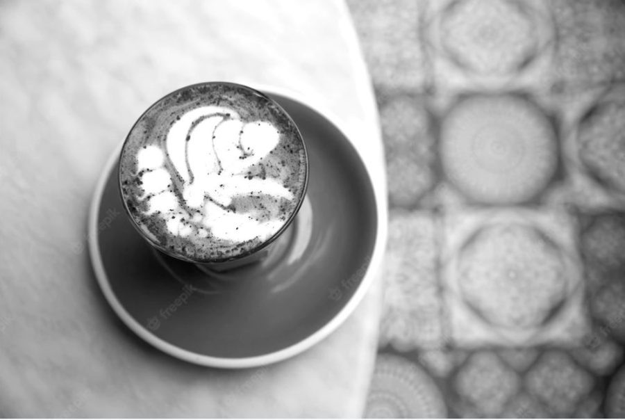 Iced Dandy Blend Latte With Homemade Vanilla Simple Syrup Dandy Blend