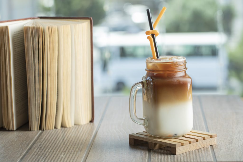 Homemade Caramel Iced Latte Recipe - The Little Blog Of Vegan