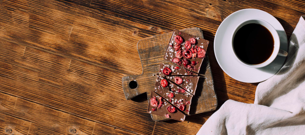 Homemade Dandy Blend Chocolate Bark