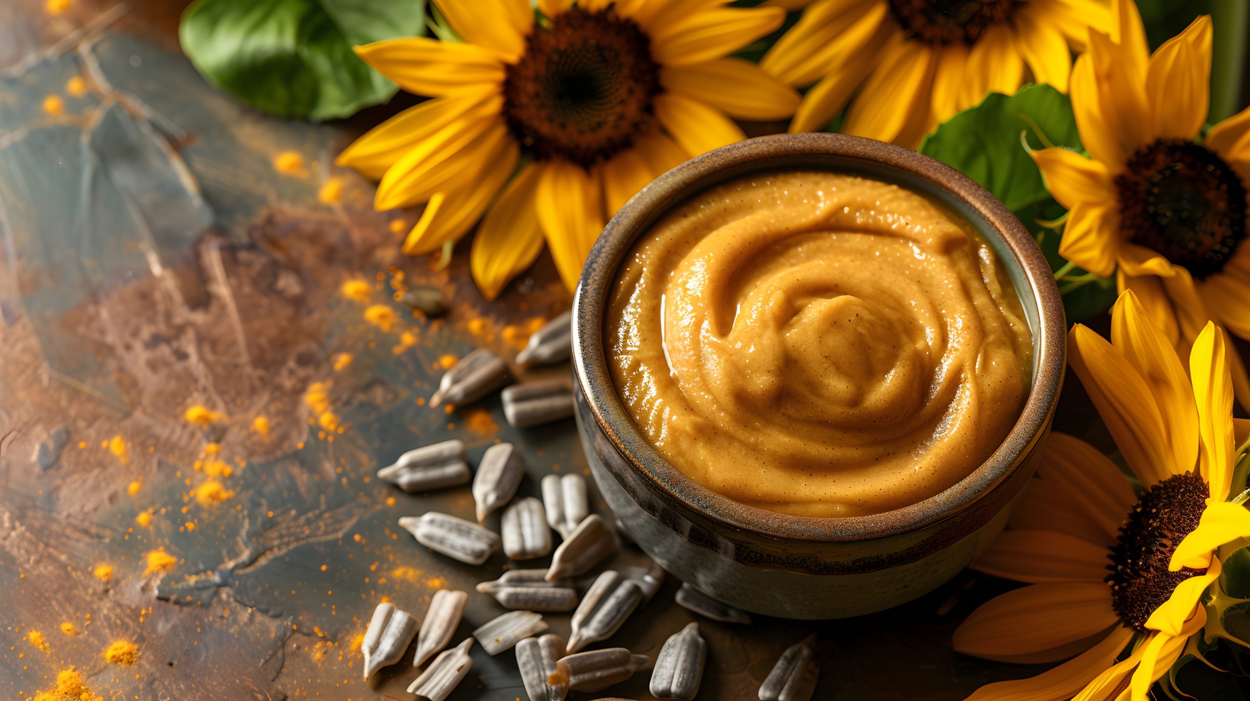 Back-to-School Sunflower Butter Cups with Dandy Blend