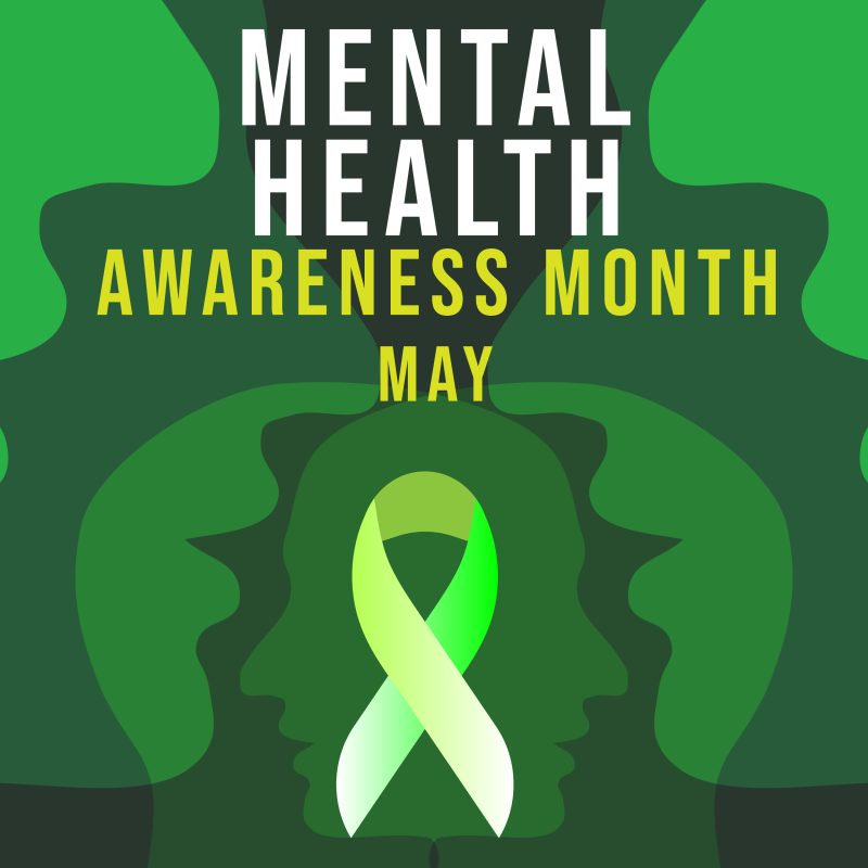 Mental Health Awareness ribbon