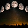 The phases of the moon