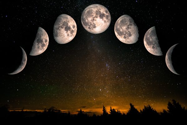 The phases of the moon